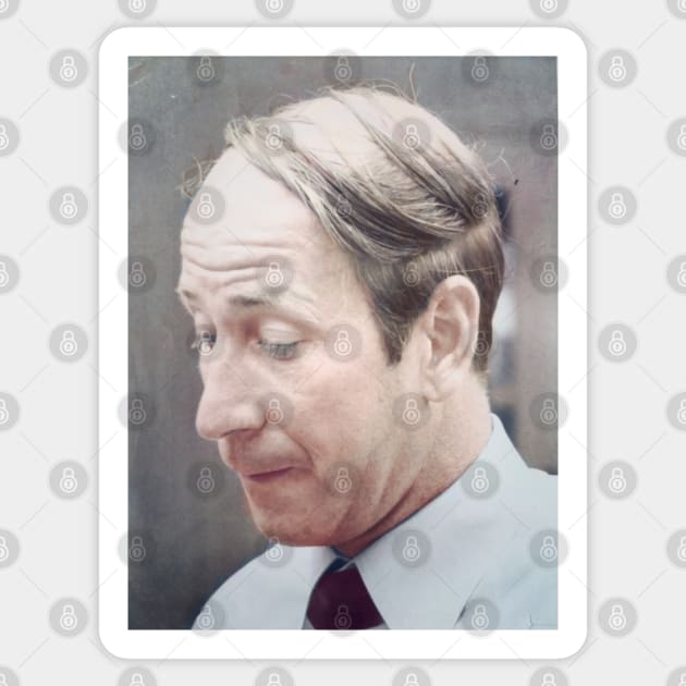 Bobby Charlton colourised photo Sticker by AndythephotoDr